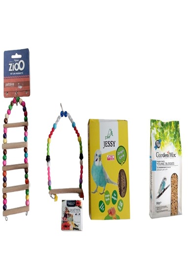 Muhabbet Kuşu Yemi 1 Kg + Jesy Muhabbet Ballı Kraker +muhabbet Ku