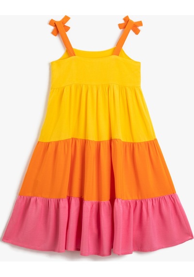 Koton Elbise Midi Askılı Fiyonk Detaylı Katlı Renk Geçişli Sarı 3skg80020aw 3SKG80020AW151 Sarı Koton Elbise Midi Askılı Fiyonk Detaylı Katlı Renk Geçişli Sarı 3skg80020aw 3SKG80020AW151 Sarı