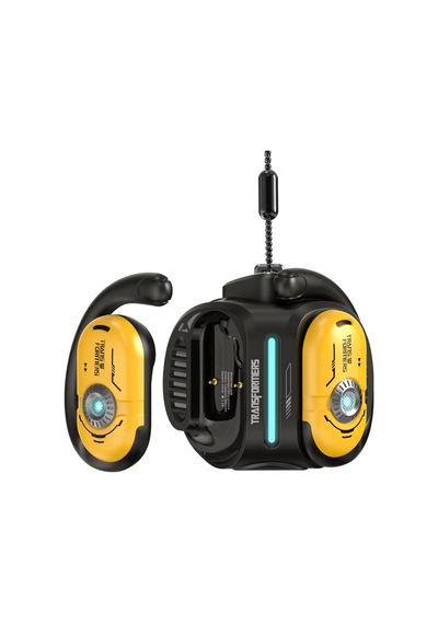 Bumblebee Model Bluetooth 5.4 Kablosuz Kulaklık 9d Stereo Ses, Led Işıklı Şarj Kutusu, Anc