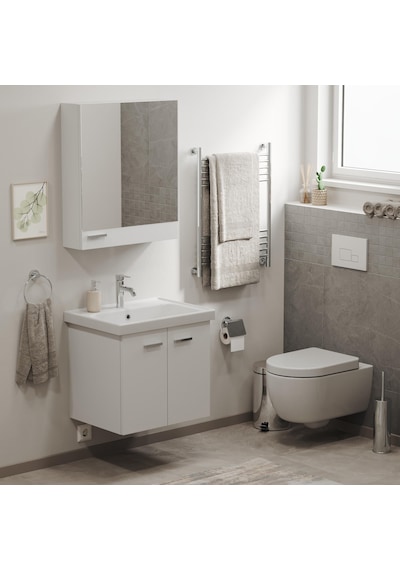 Turkuaz Frame Lavabo 65 x 45 CM Beyaz