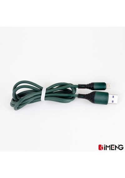 Imeng 6A Usba To Lightning Data Ve Hızlı Şarj Kablosu Ml60 Yeşil
