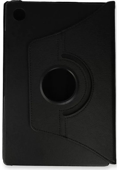 Newface Samsung Galaxy Tab A9 Plus Kılıf 360 Tablet Deri Kılıf - Siyah