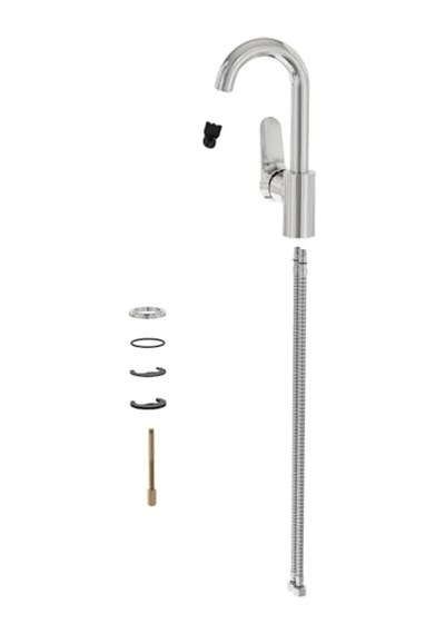 Mutfak Ve Lavabo Bataryası, Kullanışlı Ve Modern Tasarım Açık Bej