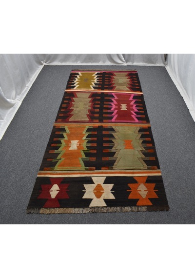 Zehra Abla Halı El Dokuma Olağanüstü Seçkin Cerit Yörükleri Meşhed İran Yün Kilim 5894