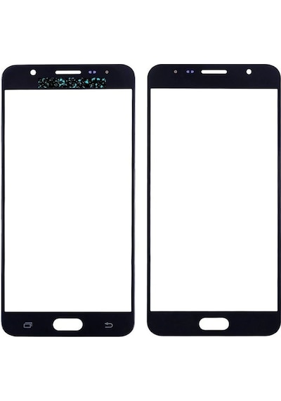 Samsung Galaxy Uyumlu J7 Prime Sm-g610 Dokunmatik Ön Cam Lens Siyah Belirtilen