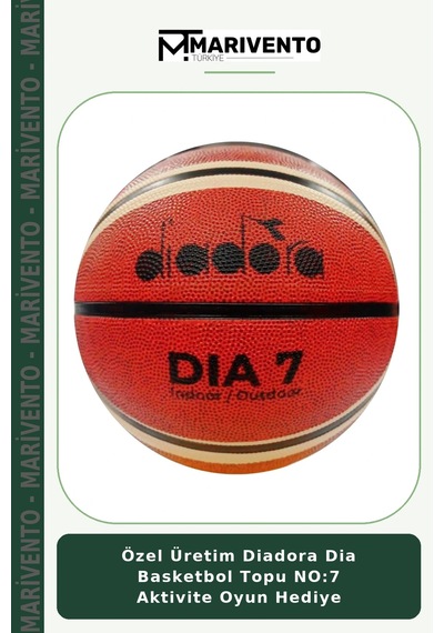 Özel Üretim Diadora Dia Basketbol Topu No:7 Aktivite Oyun Hediye