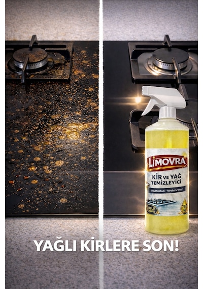 Limovra Mutfak Kir Yağ Sökücü 2 x 750 ML