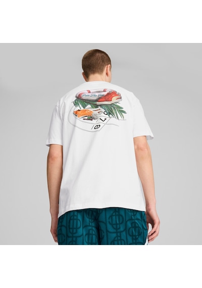 Puma X Ptc Graphic Unisex Beyaz T-shirt