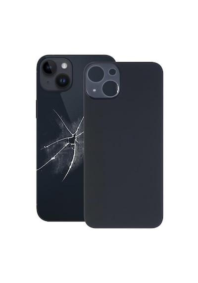 Apple Uyumlu iPhone 14 Arka Pil Kapağı Siyah