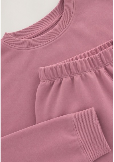 Cigit Sweatshirt Takım 2-8 Yaş Leylak Beyaz