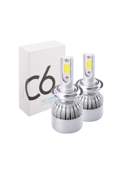 Şimşek Etkili Led Xenon 36W/7600 Lümen H7 127133867886