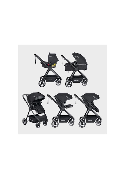 Tommybaby Handy Black New Travel Sistem Bebek Arabası Puset
