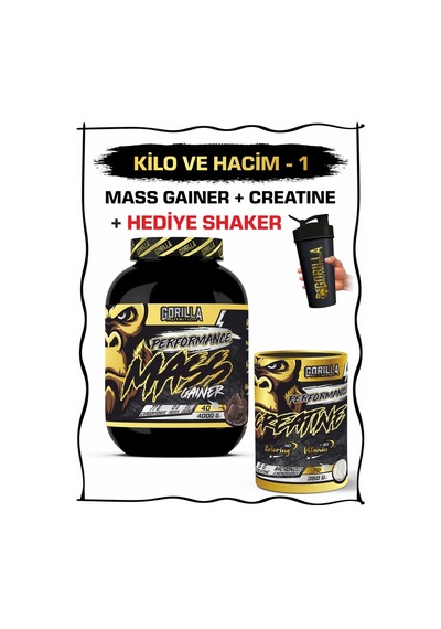Gorilla Nutrition Kilo Ve Hacim Kombini