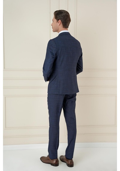 Efor Tk 906 Slim Fit Lacivert Spor Takım Elbise Lacivert