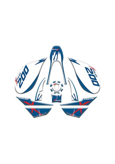 Hero Xpulse 200 2020 - 2025 Uyumlu Tank Pad Set 001 Standart