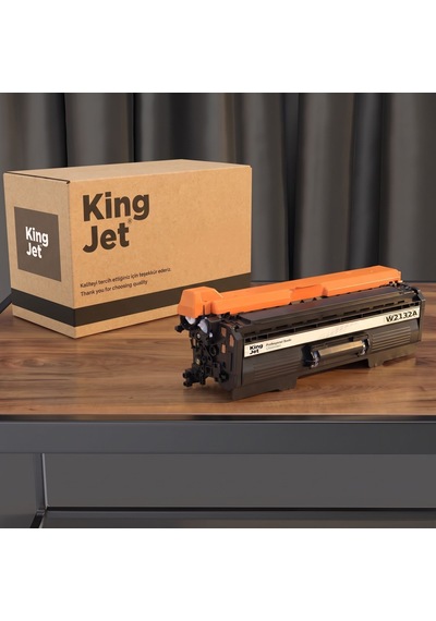 Kingjet Hp Uyumlu  W2132a Sarı Standart Kapasiteli Tekli Çipli Uyumlu  Toner Color Laserjet Enterprise X57945