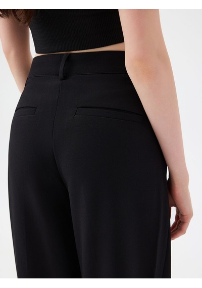 LOFT Straight Fit Kadın Pantolon Lf2040483 Q1.v1 Siyah