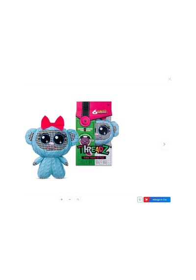 Bsf Threadz Küçük 6a Peluş Oyuncak Mavi