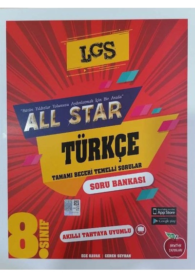 NEWTON Yayınları 8. Sınıf LGS All Star Türkçe Soru Bankası