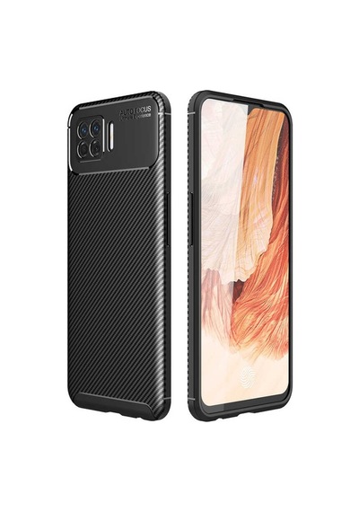 Oppo A73 Kılıf Negro Karbon Dizayn Silikonnano Glass
