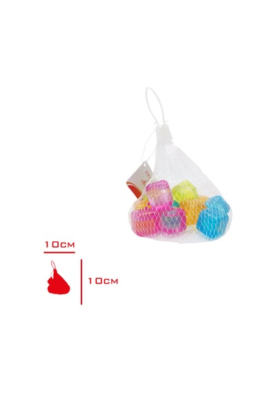 12'li Renkli Buz Kupu Seti Şık Ve Kullanışlı Soğutma Aracı Plastik Diğer