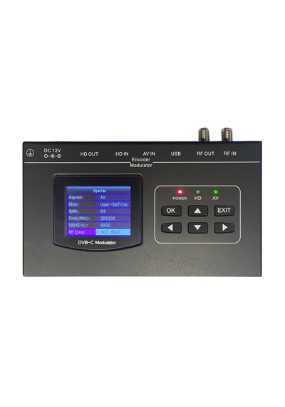 Divisat Dc-300 Tek Kanal Qam Dvb-c Encoder Modülator