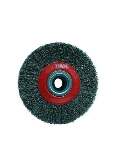 Gri Telli Daire Fırça 125x25 Mm