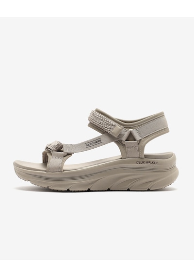 Skechers D'lux Walker - Pretty Fıeld Kadın Bej Sandalet 119822 Tpe Bej