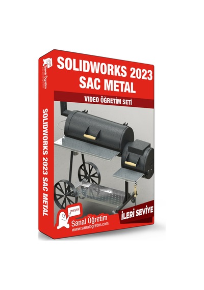 Solidworks 2023 Sac Metal Video Ders Eğitim Seti