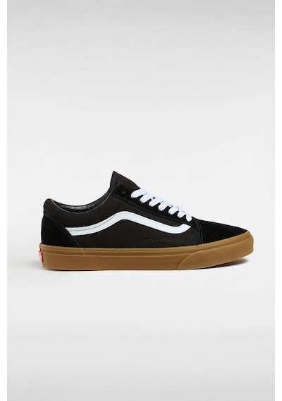 Vans Erkek Old Skool Sneakers - Siyah Siyah