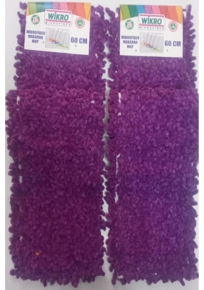 Wikro 1 Adet Mikrofiber Makarna Mop 60 Cm