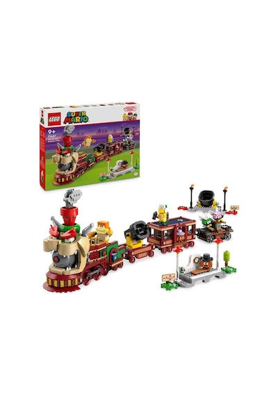 LEGO® Super Mario™ Bowser Ekspres Treni 71437 - 9 Yaş ve Üzeri Çocuklar için Nintendo® Karakteri İçeren Yaratıcı Oyuncak Yapım Seti(1392P)