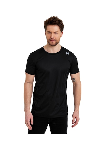 Erkek Spor Reflektör Baskılı Polyester Tişört 001