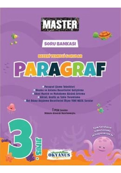 3. Sınıf Master Paragraf Soru Bankası 3. Sınıf Master Paragraf Soru Bankası