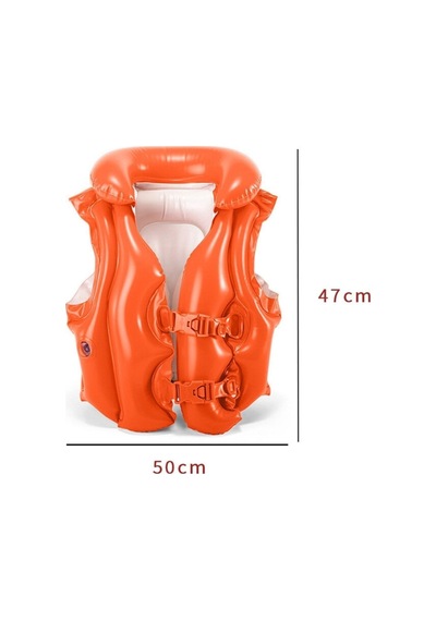 Şişme Can Yeleği Yüzme Can Yeleği Deniz Yeleği Şişme Cankurtaran Yelek Life Vest Emniyet 50x47 Cm. Kırmızı Şişme Can Yeleği Yüzme Can Yeleği Deniz Yeleği Şişme Cankurtaran Yelek Life Vest Emniyet 50x47 Cm. Kırmızı