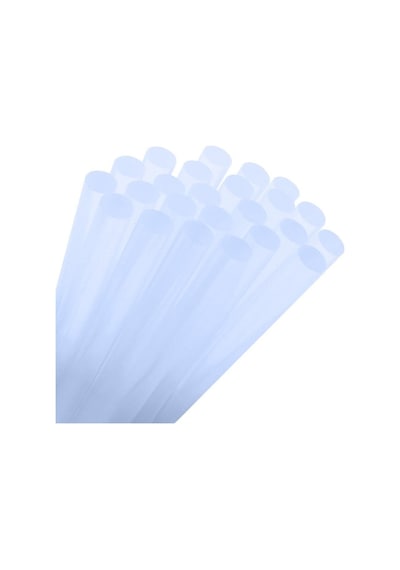 Sıcak Silikon Çubuğu 1 Kg 11mm-30cm Mum Silikon Kalın Uç Şeffaf