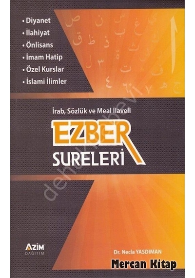 Ezber Sureleri Irab Sözlük Ve Meal Ilaveli Necla Yasdıman