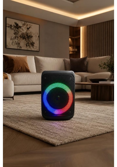 Torima KTS-1238 Bluetooth 5.0 RGB Işıklı Kablosuz Speaker