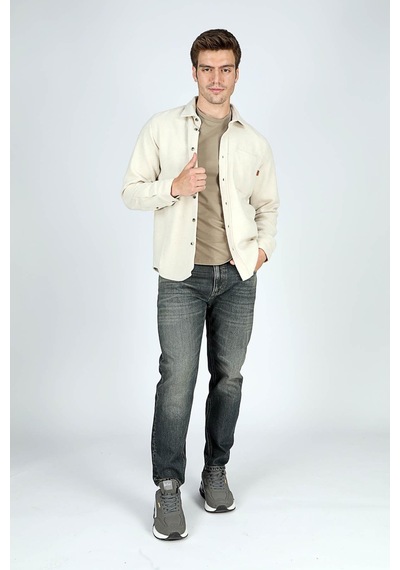 Lee Cooper Veron Erkek Dokuma Ceket Taş-20450-taş Taş