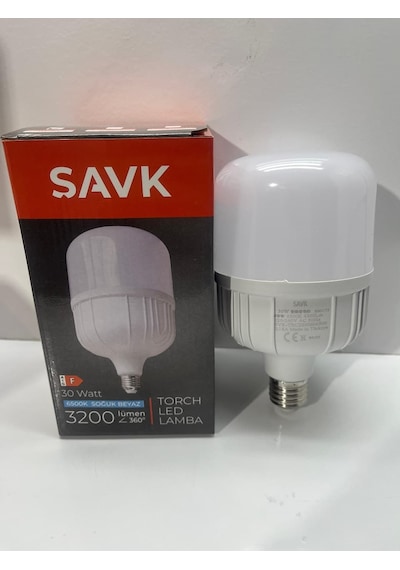 Şavk 30 W 6500k Beyaz Işık E27 Duylu Led Ampül Seçenekler