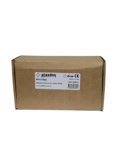 PLASTİM 500W Fanlı Rezisans Pano Isıtıcı