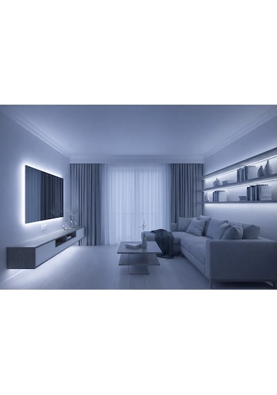 1 Adet 5 Metre Cata Ct 4541 İç Mekan 216 Çipli Cob Şerit Led 6400k Beyaz Işık 12v