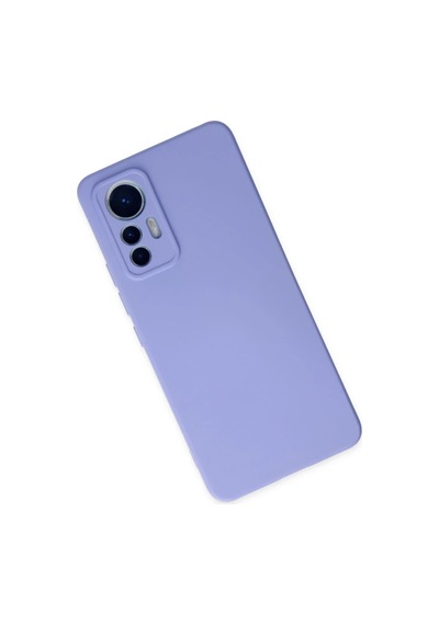 Xiaomi Mi 12 Lite Kılıf Nano İçi Kadife Silikon - Lila 0.2M-Çok Renkli