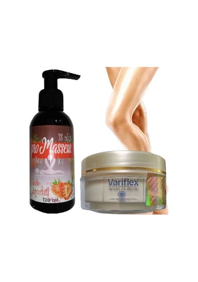 Promasseur Plus Çilek Aromalı Masaj Yağı-variflex Krem İle