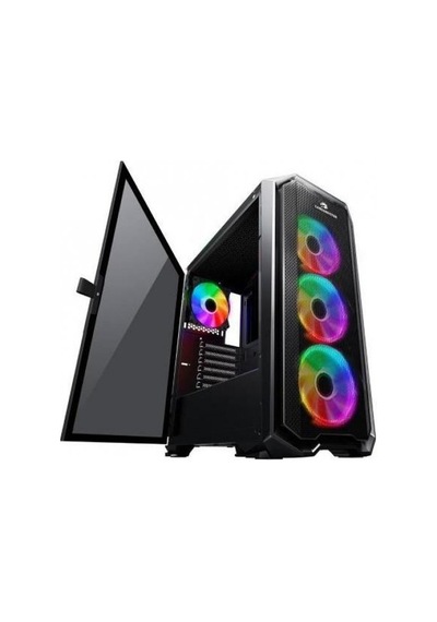 Gamebooster GB-G2112B ARGB Halo Fan Mesh Panel USB 3.0 Mid Tower Bilgisayar Kasası