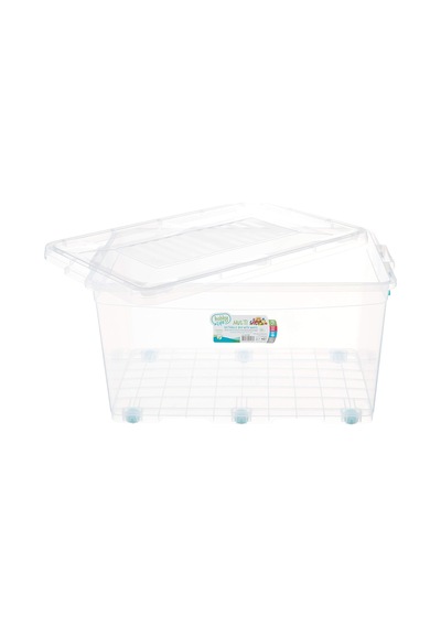 Plastik 50 Lt Tekerlekli Multi Box Saklama Kabı Diğer