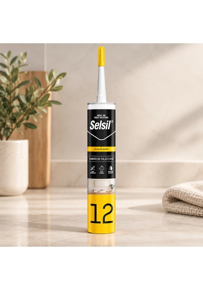 Ayna Montaj Şeffaf Silikon