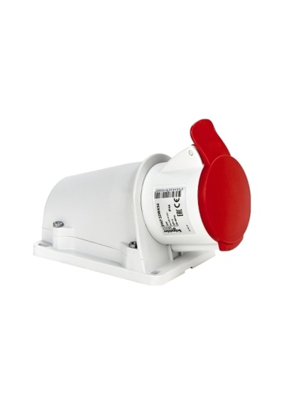 Schneıder.4X32A.Trifaze.3P+T. Ip44.Vidalı.Duvar Prizi Pkf32W434