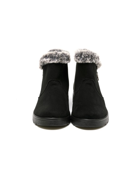 Bot Kadın 45 U30 Ux Fly Flot Cloth Woman Boot Black Siyah