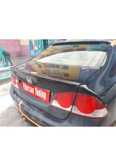 Honda Civic Fd6 Spoiler ---Fibersan Tuning